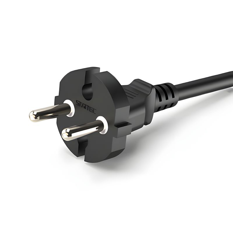 VDE/CE Menyetujui Kabel Listrik 2-Pin & 3-Pin Eropa VDE/CE Menyetujui Kabel Listrik 2-Pin & 3-Pin Eropa