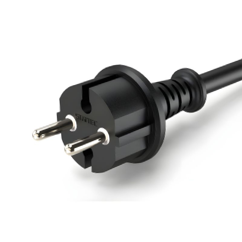 VDE/CE Menyetujui Kabel Listrik 2-Pin & 3-Pin Eropa VDE/CE Menyetujui Kabel Listrik 2-Pin & 3-Pin Eropa